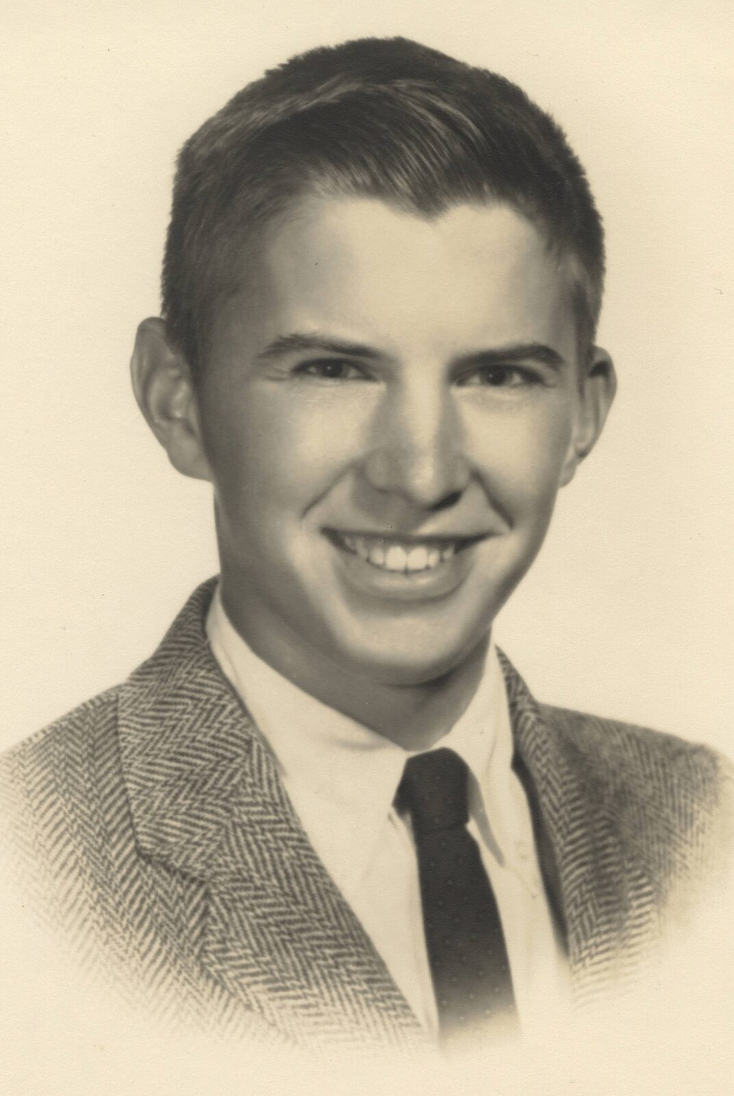 Jim&rsquo;s Millbrook yearbook portrait